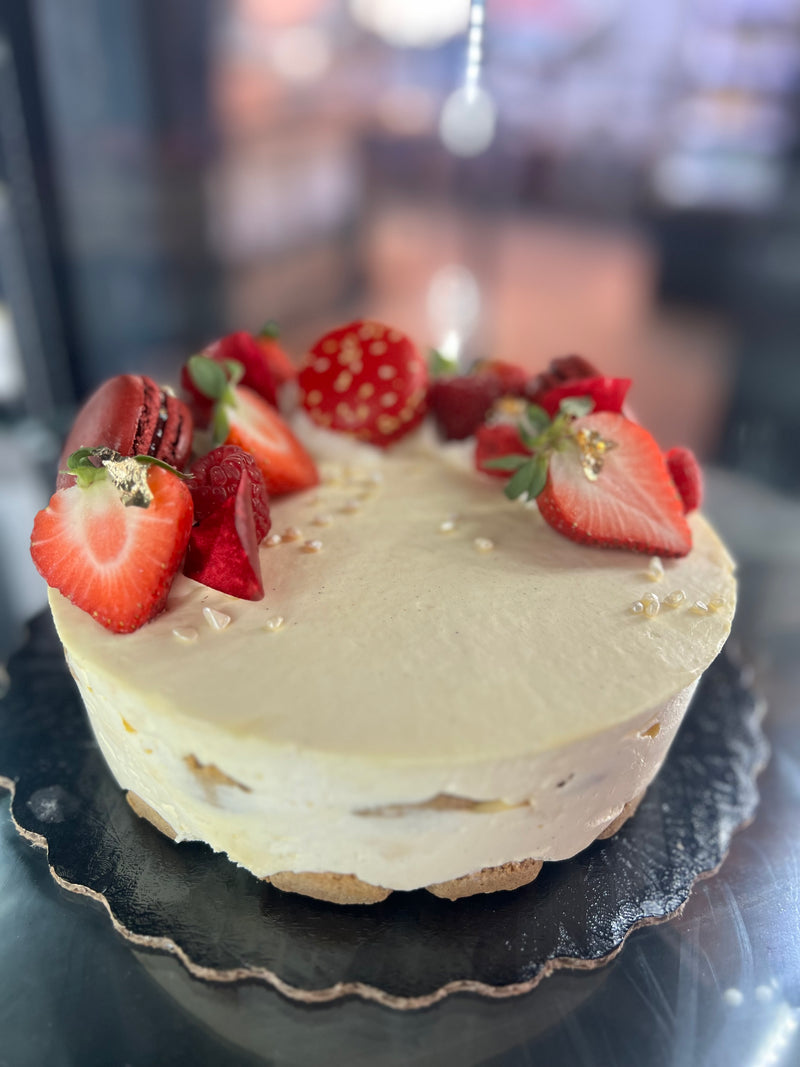 Raspberry Tiramisu