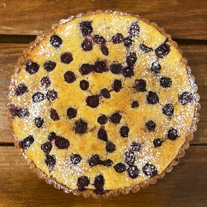 Blueberry tart