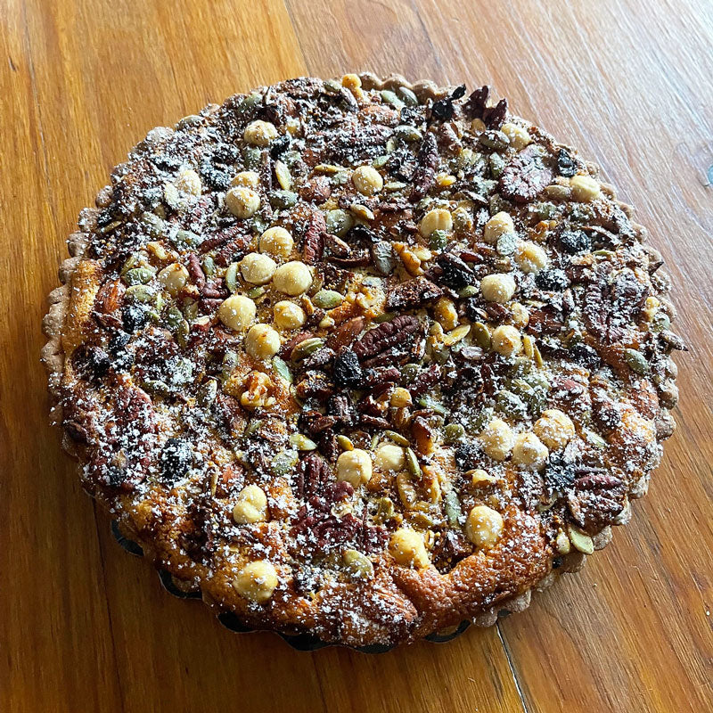 Mendiant tart